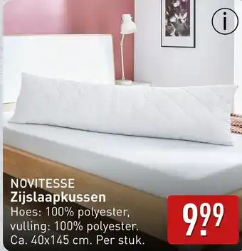 ALDI Novitesse zijslaapkussen aanbieding