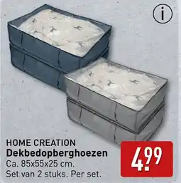 ALDI Home creation Dekbedopberghoezen aanbieding