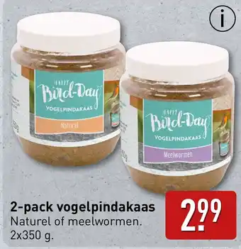 ALDI 2 pack vogelpindakaas aanbieding