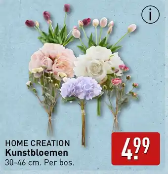 ALDI Home creation  Kunstbloemen aanbieding