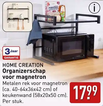 ALDI Home creation organizerschap voor magnetron aanbieding