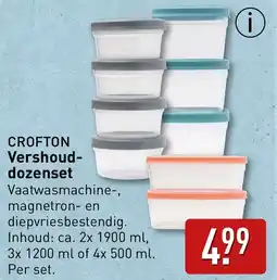 ALDI Crofton Vershoud dozenset aanbieding