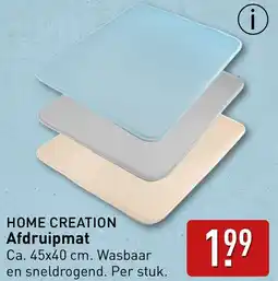 ALDI Home creation afdruipmat aanbieding