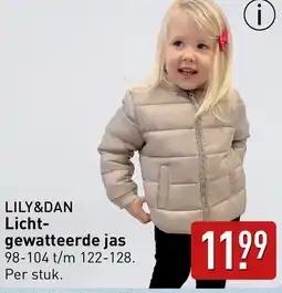 ALDI Licht gewatteerde jas aanbieding