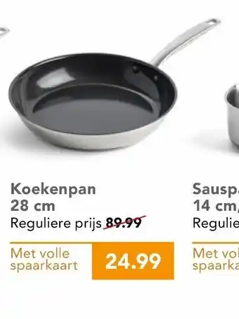 Coop Koekenpan 28 cm aanbieding