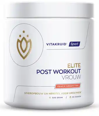 De Online Drogist Vitakruid Elite Post-Workout Vrouw aanbieding