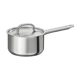 IKEA Ikea 365+ Steelpan met deksel, roestvrij staal, 2.0 l aanbieding