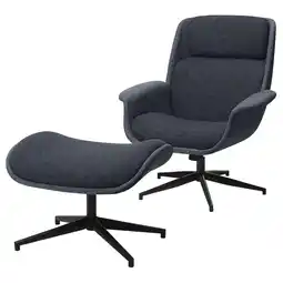 IKEA Äleby Fauteuil met voetenbank aanbieding