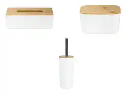 Lidl LIVARNO home WC-borstelset / doos voor tissues / opbergdoos aanbieding