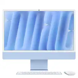 MediaMarkt Apple Imac 24-inch Blauw (m4) - 8-core Cpu GPu 16gb 256gb All-in-one-pc aanbieding