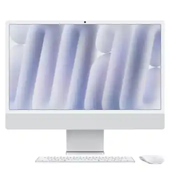 MediaMarkt Apple Imac 24-inch Zilver (m4) - 8-core Cpu GPu 16gb 256gb All-in-one-pc aanbieding