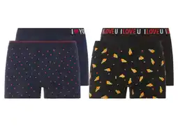 Lidl LIVERGY 2 stuks heren boxershort aanbieding