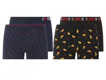 Lidl LIVERGY 2 stuks heren boxershort aanbieding