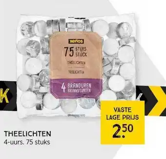 Xenos Theelichten 4-Uurs aanbieding