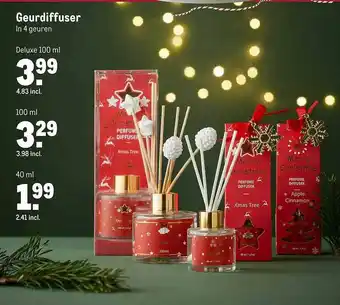 Makro Geurdiffuser aanbieding