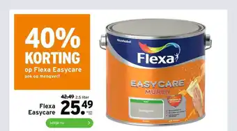 GAMMA Flexa easycare 2,5 liter aanbieding