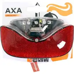 ANWB Axa achterlicht Omega Pro batterij 80mm Zwart aanbieding