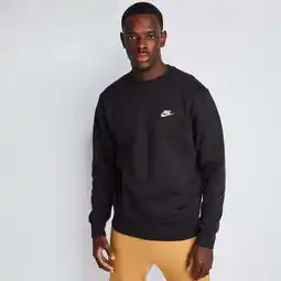 Foot Locker Nike Club Heren Sweatshirts - Zwart - Maat: S - Foot Locker aanbieding