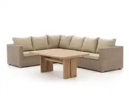 Kees Smit Intenso Carpino/ROUGH-L dining loungeset 3-delig links aanbieding