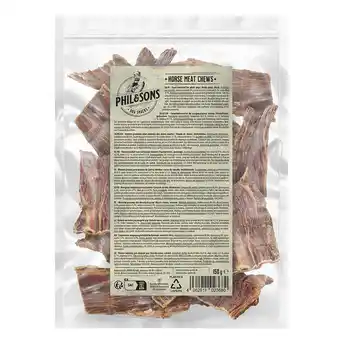 Zooplus 3x150g Paardenvleesreepjes Phil & Sons Hondensnacks aanbieding