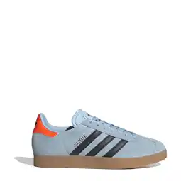 Wehkamp adidas Originals GAZELLE sneakers lichtblauw/zwart/gum aanbieding