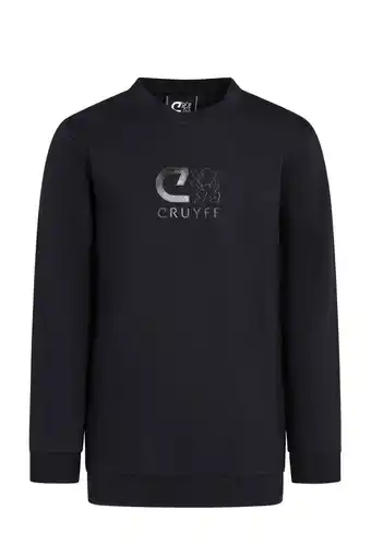 Wehkamp Cruyff sweater zwart aanbieding