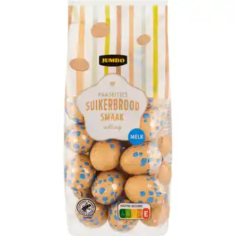 Jumbo Jumbo Paaseitjes Melk met Suikerbroodsmaak Vulling 200 g aanbieding