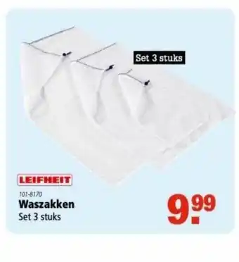 Marskramer Leifheit Waszakken Set 3 Stuks aanbieding