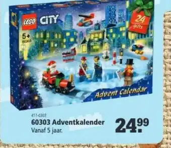 Marskramer Lego City 60303 Adventkalender aanbieding