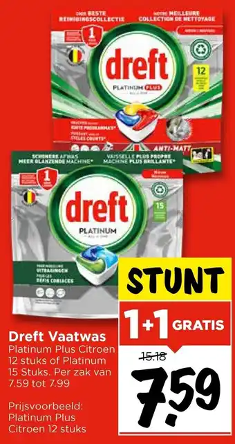 Vomar Voordeelmarkt Dreft Vaatwas aanbieding