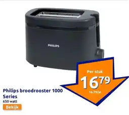 Action Philips broodrooster 1000 Series aanbieding