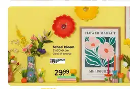 Xenos Schaal bloem aanbieding