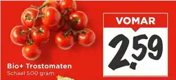 Vomar Voordeelmarkt Bio+ Trostomaten aanbieding