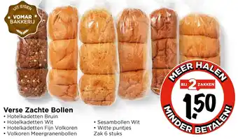 Vomar Voordeelmarkt Verse Zachte Bollen aanbieding