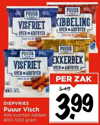 Vomar Voordeelmarkt DIEPVRIES Puuur Visch aanbieding