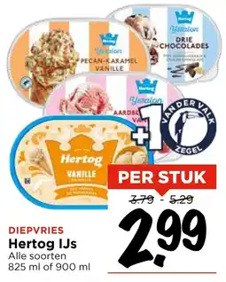 Vomar Voordeelmarkt Hertog IJs aanbieding