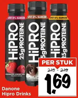 Vomar Voordeelmarkt Danone Hipro Drinks aanbieding