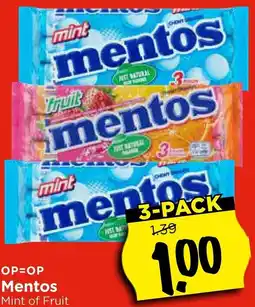 Vomar Voordeelmarkt Mentos aanbieding