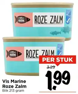 Vomar Voordeelmarkt Vis Marine Roze Zalm aanbieding