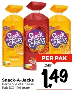 Vomar Voordeelmarkt Snack-A-Jacks aanbieding