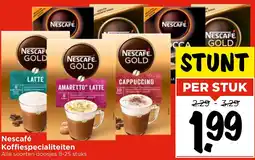 Vomar Voordeelmarkt Nescafé Koffiespecialiteiten aanbieding