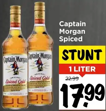 Vomar Voordeelmarkt Captain Morgan Spiced aanbieding