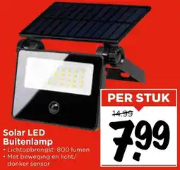 Vomar Voordeelmarkt Solar LED Buitenlamp aanbieding