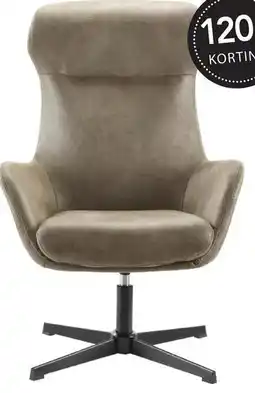 Pronto wonen Draaifauteuil Vicenzo aanbieding