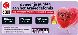 Kruidvat doneer je punten aan het Armoedefonds aanbieding