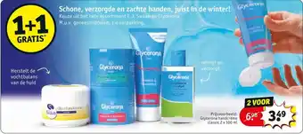 Kruidvat Schone, verzorgde en zachte handen, juist in de winter! aanbieding