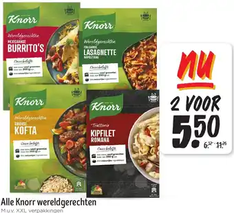 Jumbo Alle Knorr wereldgerechten aanbieding