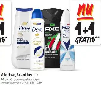 Jumbo Alle Dove, Axe of Rexona aanbieding