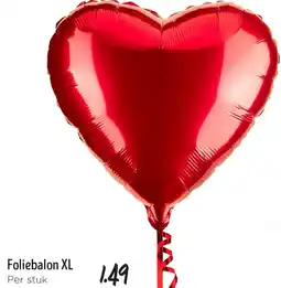 Jumbo Foliebalon XL aanbieding