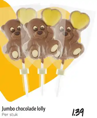 Jumbo Jumbo chocolade lolly aanbieding